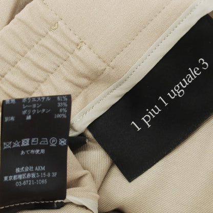 [Used] 1piu1uguale3 Polyester rayon jersey slacks, beige [IV (M)] [Condition rank A] [Men&