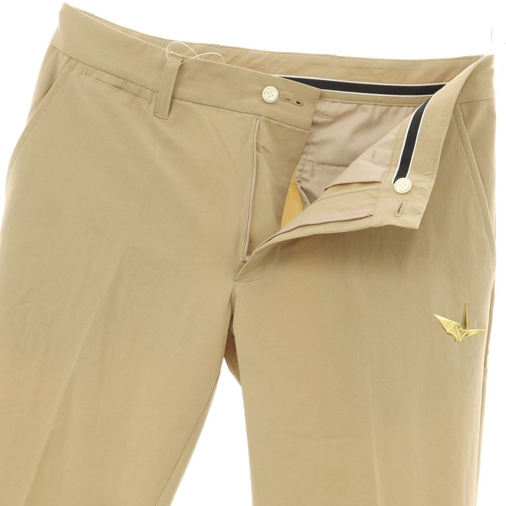 [Used] 1piu1uguale3 GOLF Stretch Nylon Slacks Pants Beige [IV (M)] [Condition Rank A] [Men&