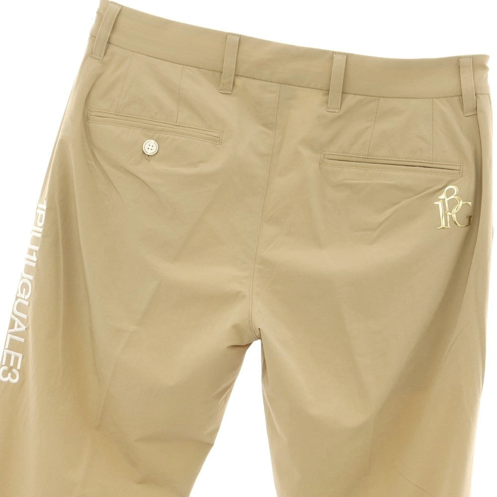 [Used] 1piu1uguale3 GOLF Stretch Nylon Slacks Pants Beige [IV (M)] [Condition Rank A] [Men&