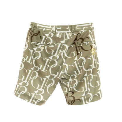 [Used] 1piu1uguale3 GOLF Stretch Polyester Shorts Olive Beige x White [IV (M)] [Condition Rank A] [Men&