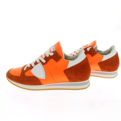 [Used] [Unused] Philippe Model PHILIPPE MODEL Leather Sneakers Orange [41] [Condition Rank S] [Men&