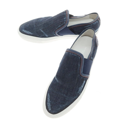 [Used] [Unused] PHILIPPE MODEL Denim Slip-on Sneakers Navy [42] [Condition Rank S] [Men&