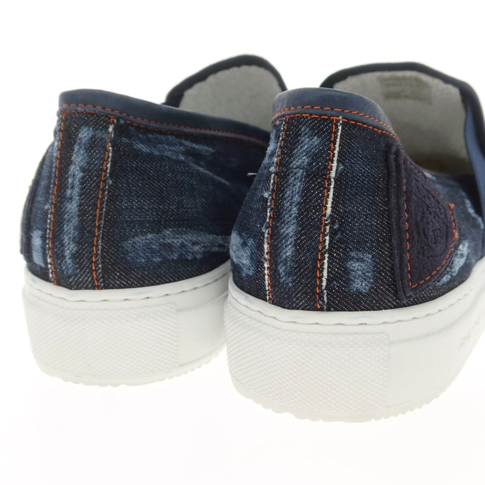 [Used] [Unused] PHILIPPE MODEL Denim Slip-on Sneakers Navy [42] [Condition Rank S] [Men&