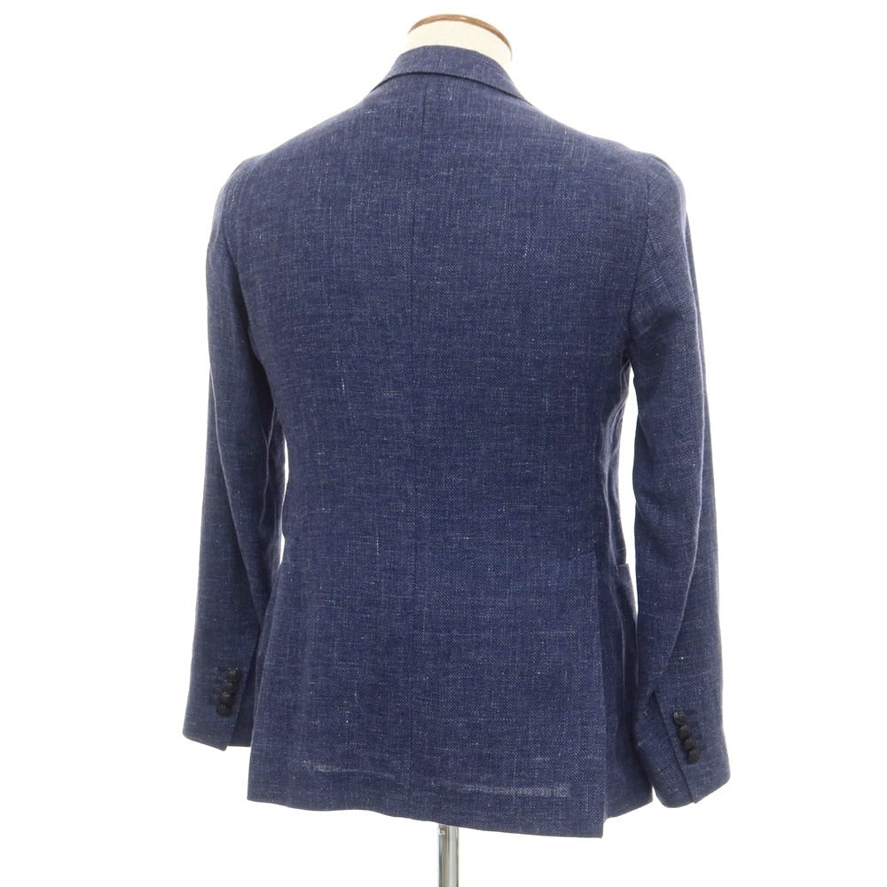 [Used] TAGLIATORE Linen wool 2B casual jacket, light navy [46] [Condition rank B] ​​[Men&