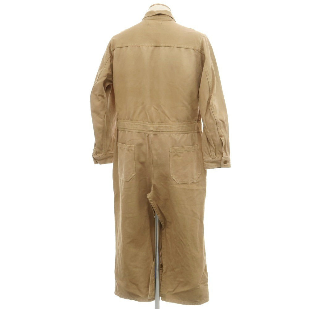 [Used] Doublet SILK CHINO JUMPSUIT COAT Cotton silk jumpsuit long coat Beige [Size S] [BEI] [S/S] [Condition Rank C] [Men&