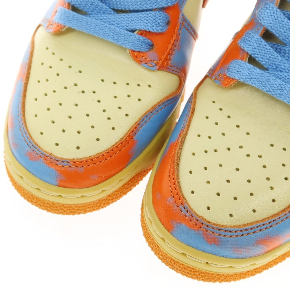 [Used] Nike NIKE DUNK HIGH 1985 SP sneakers Yellow beige x orange x blue [25cm] [Condition rank B] ​​[Men&