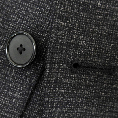 [Used] TAGLIATORE wool tailored jacket, black x grey [50] [Condition rank B] ​​[Men&