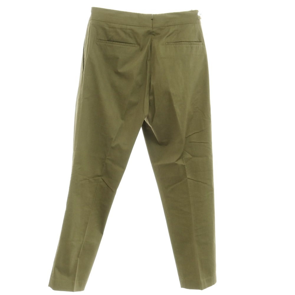 [Used] GERMANO Stretch Cotton Casual Slacks Pants Olive Green [48] [Condition Rank B] ​​[Men&