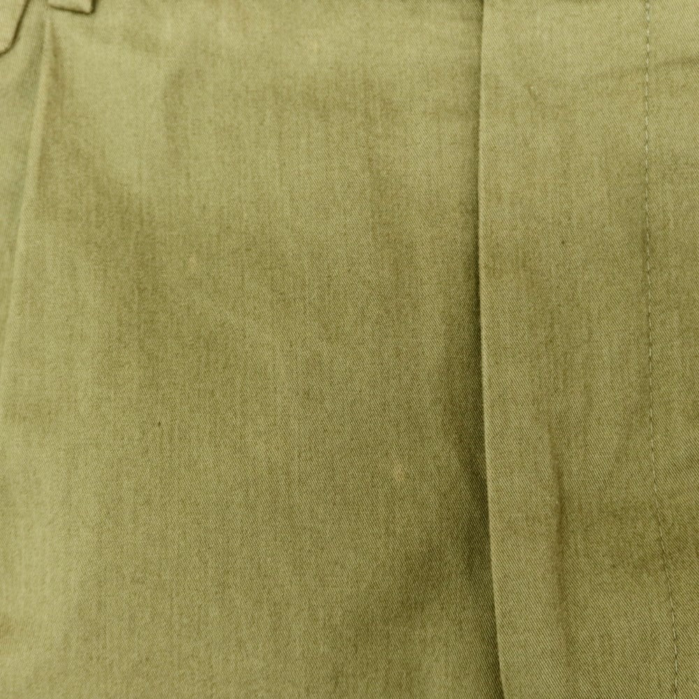 [Used] GERMANO Stretch Cotton Casual Slacks Pants Olive Green [48] [Condition Rank B] ​​[Men&