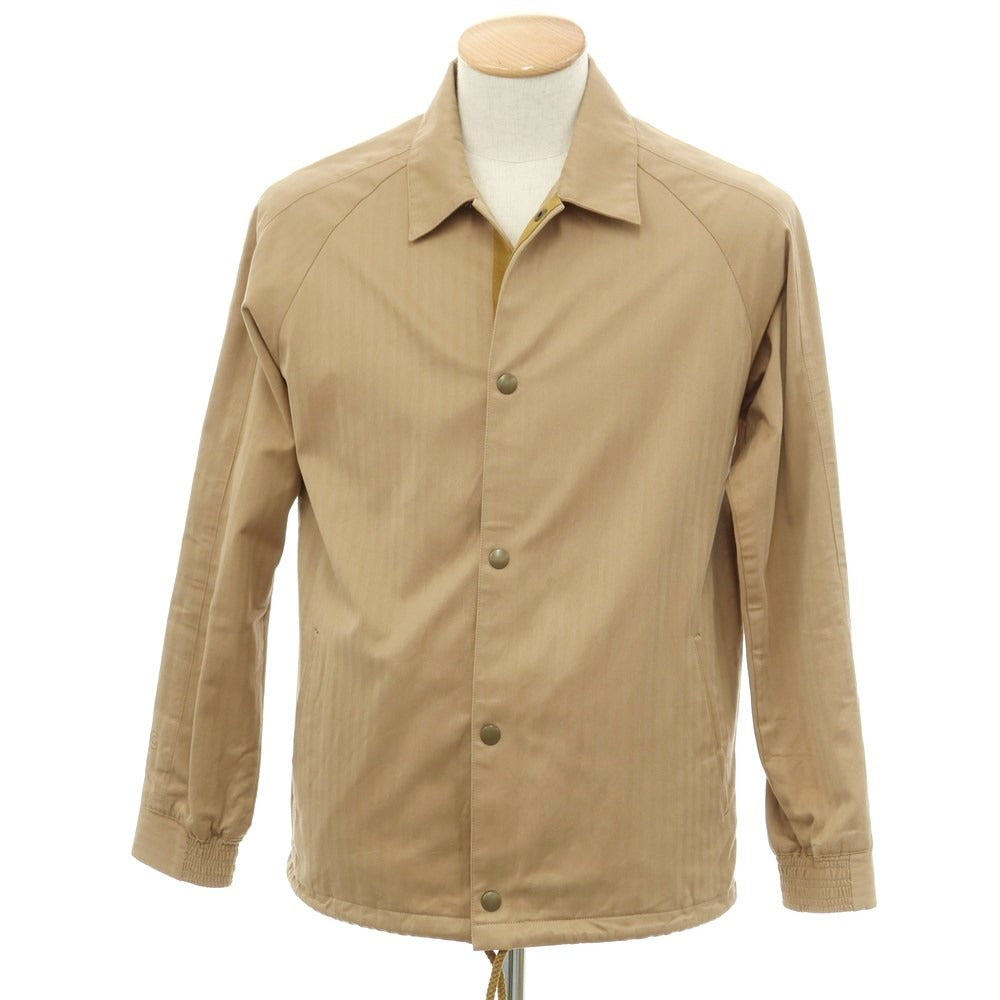 [Used] COLONY CLOTHING Cotton Herringbone Work Jacket Light Brown [44] [Condition Rank C] [Men&