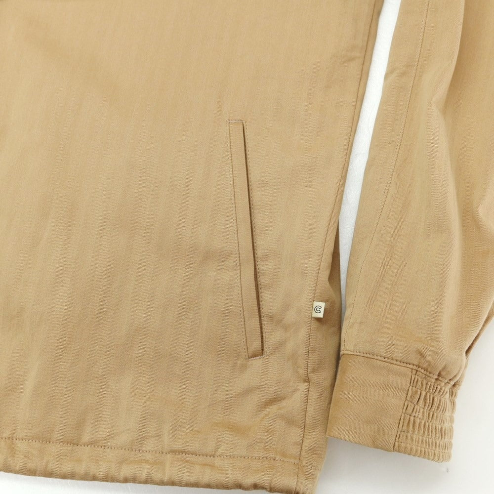 [Used] COLONY CLOTHING Cotton Herringbone Work Jacket Light Brown [44] [Condition Rank C] [Men&