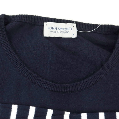 【中古】ジョンスメドレー JOHN SMEDLEY コットン ボーダー プルオーバーニット ネイビーxホワイト【サイズM】【NVY】【S/S】【状態ランクC】【メンズ】【759285】
[APD]