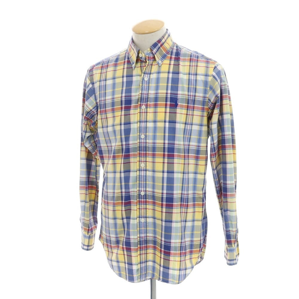 [Used] Ralph Lauren Cotton Check BD Shirt Multicolor [S] [Condition Rank B] ​​[Men&