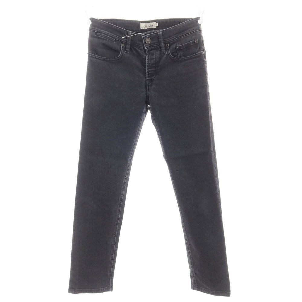 [Used] SIVIGLIA Stretch Denim Jeans Black (Dark Gray) [32] [Condition Rank B] ​​[Men&