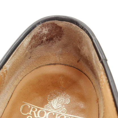 【中古】クロケットアンドジョーンズ CROCKETT&amp;JONES CAVENDISH 2 カーフレザー タッセルローファー ブラック【 7E 】【 状態ランクC 】【 メンズ 】