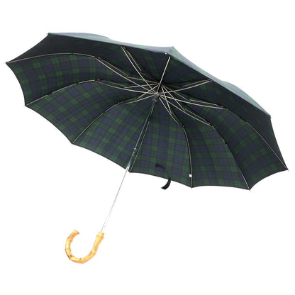 [Used] Fox Umbrellas FOX UMBRELLAS Bamboo Handle Folding Umbrella Navy x Green [Condition Rank B] ​​[Men&