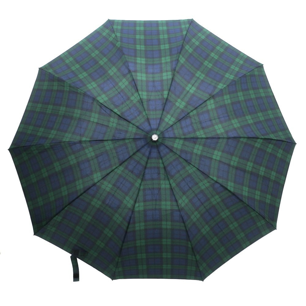 [Used] Fox Umbrellas FOX UMBRELLAS Bamboo Handle Folding Umbrella Navy x Green [Condition Rank B] ​​[Men&