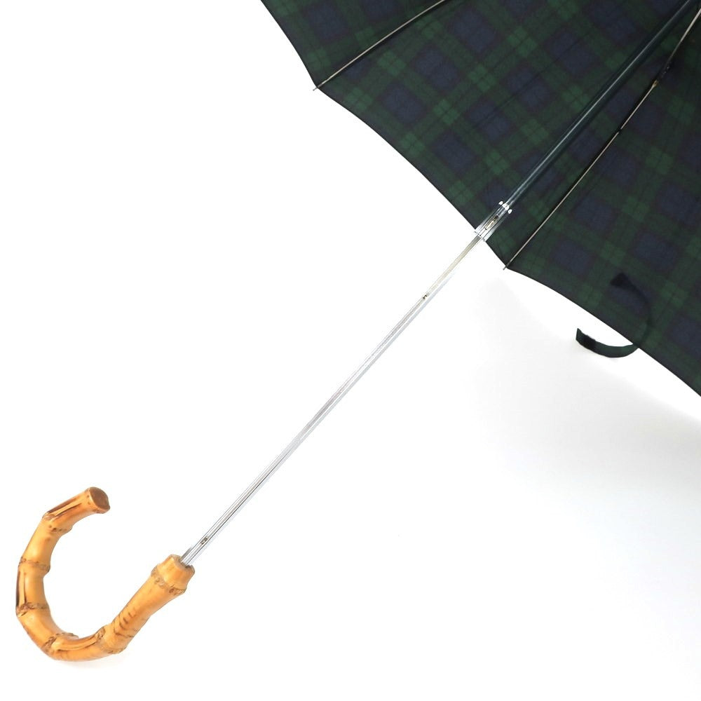 [Used] Fox Umbrellas FOX UMBRELLAS Bamboo Handle Folding Umbrella Navy x Green [Condition Rank B] ​​[Men&