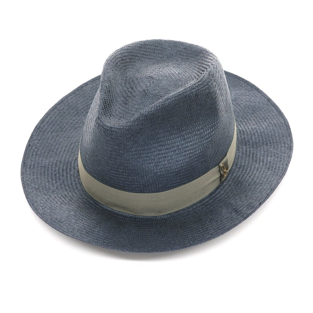 [Used] Doria 1905 DORIA 1905 Fedora Straw Hat Light Navy [Size 59] [NVY] [S/S] [Condition Rank A] [Men&