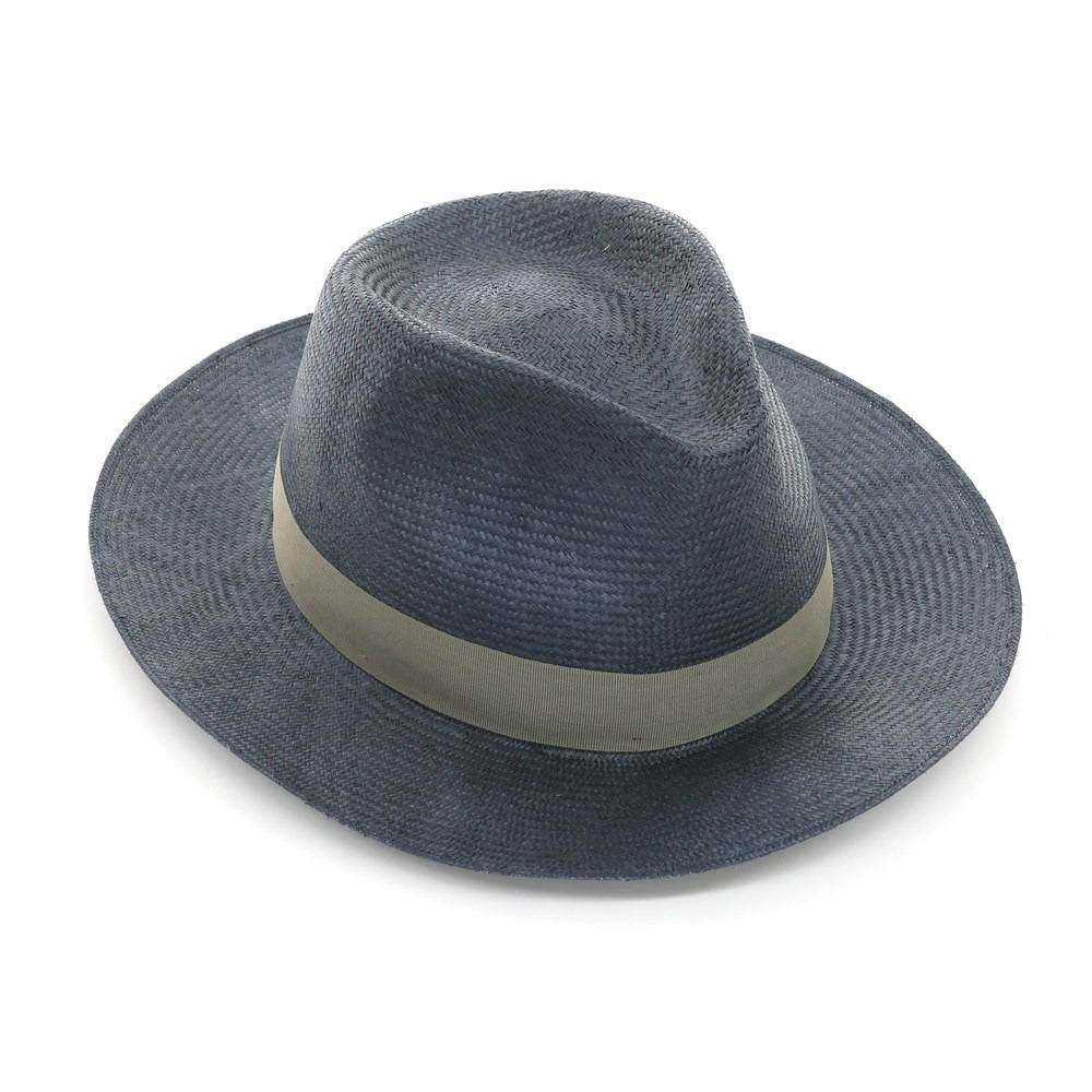 [Used] Doria 1905 DORIA 1905 Fedora Straw Hat Light Navy [Size 59] [NVY] [S/S] [Condition Rank A] [Men&