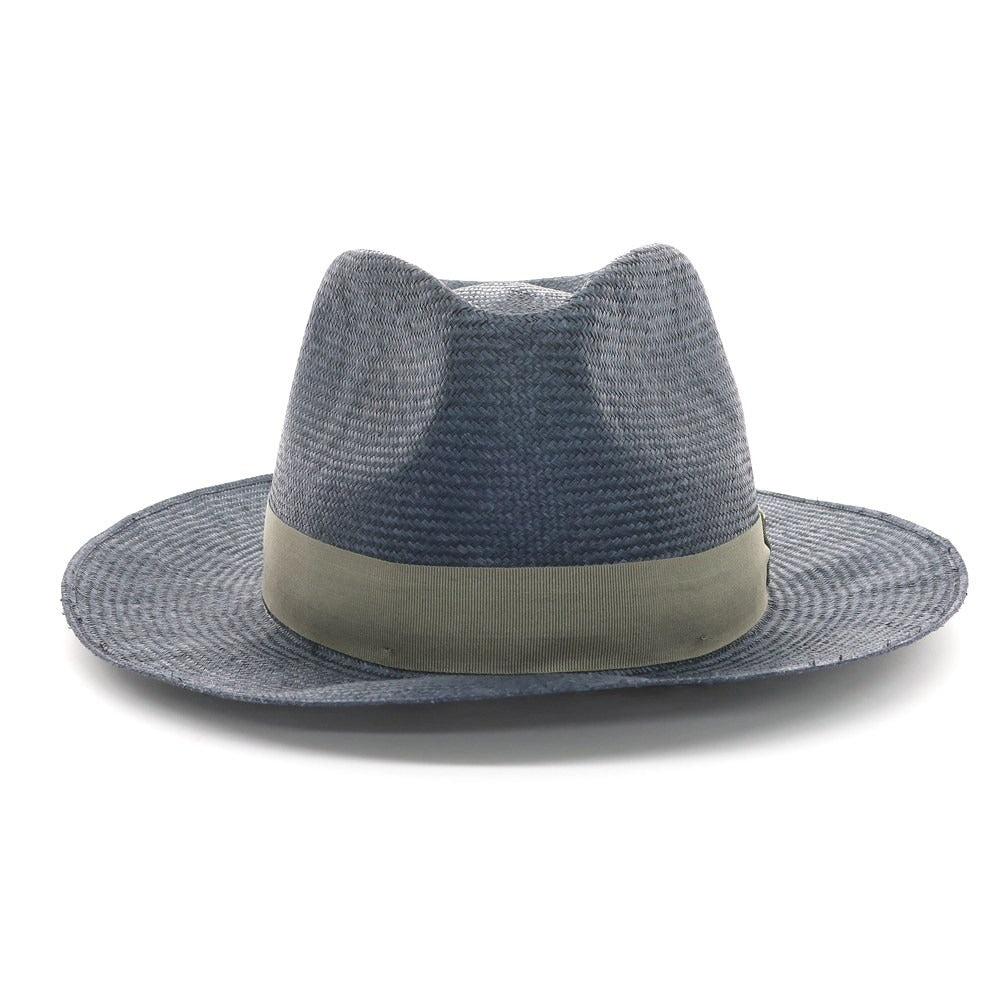 [Used] Doria 1905 DORIA 1905 Fedora Straw Hat Light Navy [Size 59] [NVY] [S/S] [Condition Rank A] [Men&