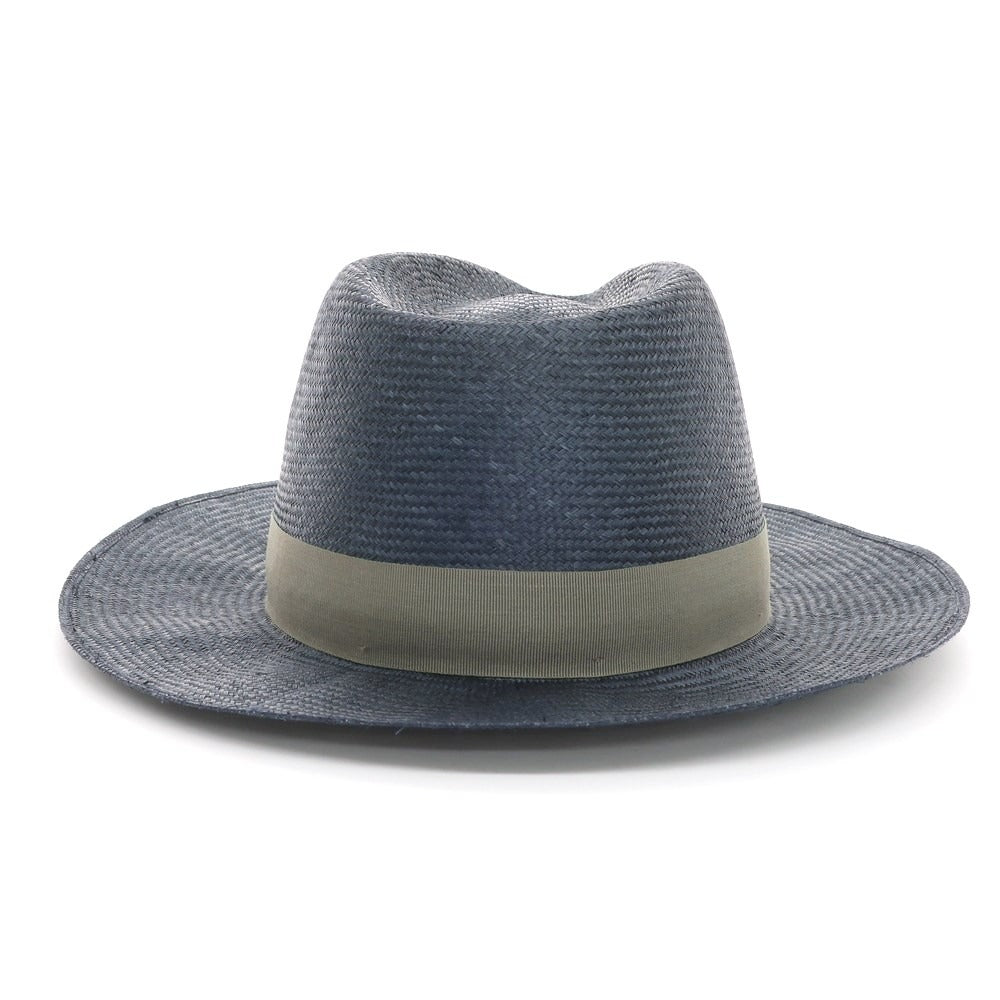 [Used] Doria 1905 DORIA 1905 Fedora Straw Hat Light Navy [Size 59] [NVY] [S/S] [Condition Rank A] [Men&