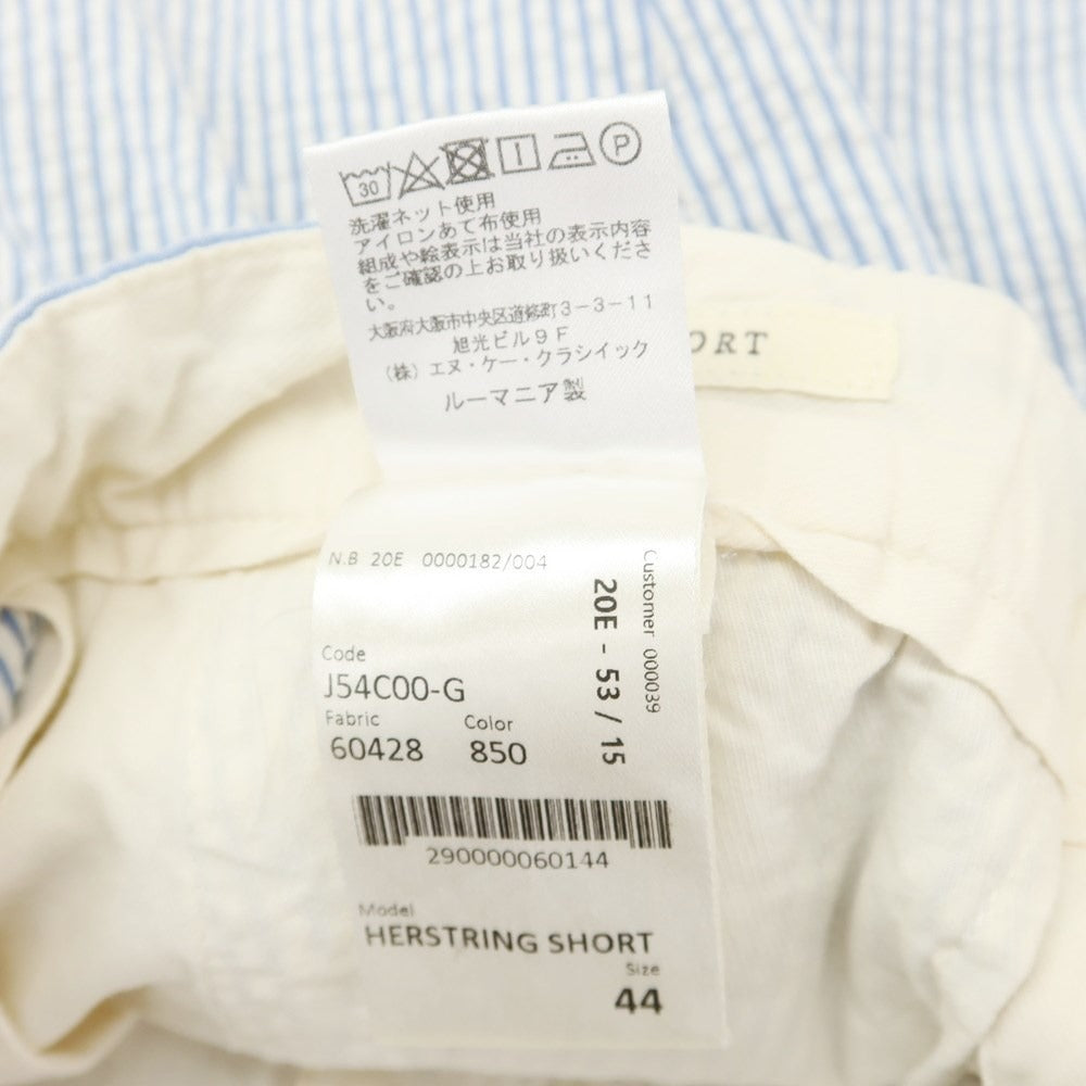 [Used] GTA Seersucker Cotton Shorts White x Blue [44] [Condition Rank B] ​​[Men&