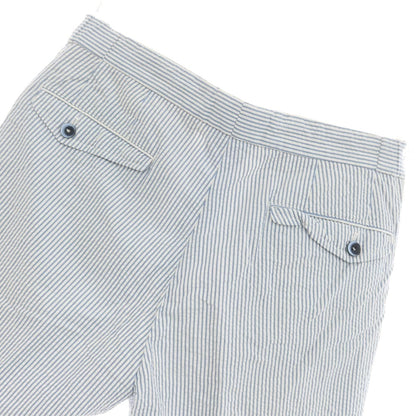 [Used] GTA Seersucker Cotton Shorts White x Blue [44] [Condition Rank B] ​​[Men&