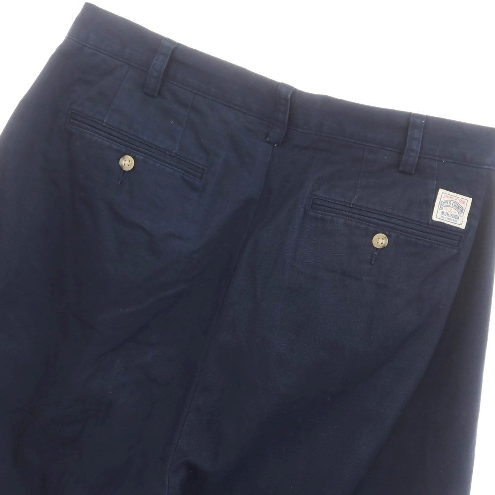 [Used] Polo Ralph Lauren BEAMS special order cotton chino pants navy [32] [Condition rank B] ​​[Men&