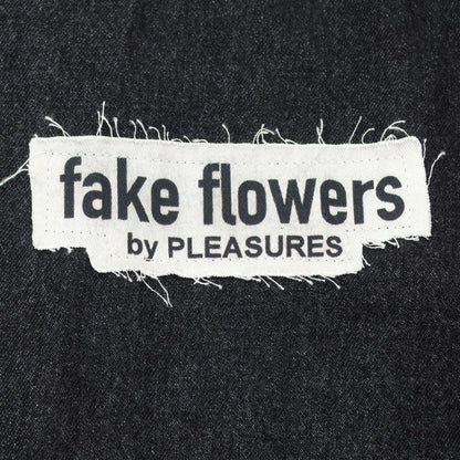 [Used] PLEASURES Denim Coach Jacket Blouson Black [M] [Condition Rank B] ​​[Men&