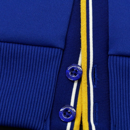 [Used] Fred Perry FRED PERRY Polyester Cardigan Blue x Yellow [Size M] [BLU] [S/S] [Condition Rank C] [Men&