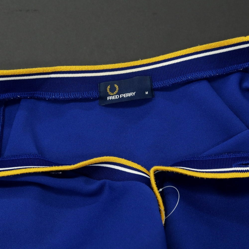 [Used] Fred Perry FRED PERRY Polyester Cardigan Blue x Yellow [Size M] [BLU] [S/S] [Condition Rank C] [Men&