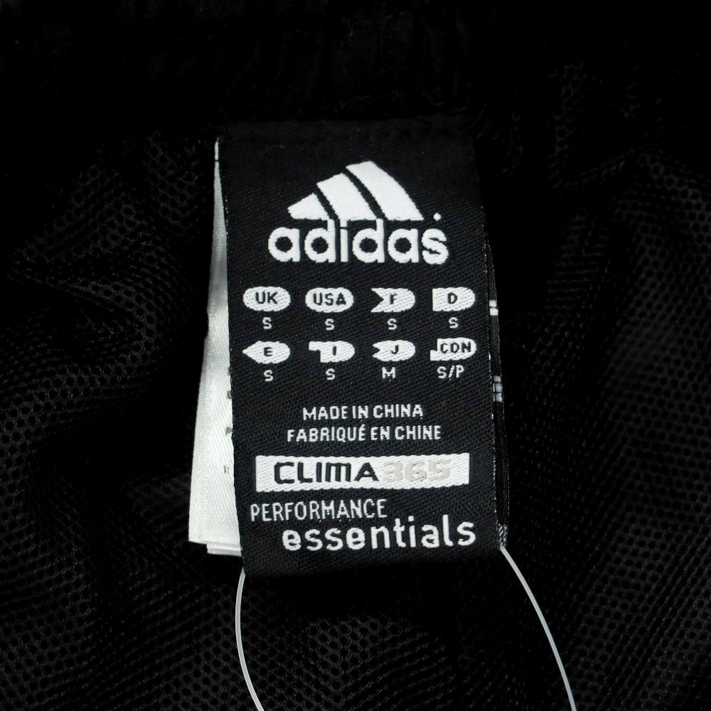 [Used] Adidas polyester three stripes track pants, black x red [S] [Condition rank B] ​​[Men&