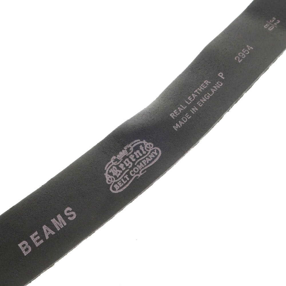 【中古】ビームス BEAMS ×REGENT クロコダイル型押しレザー ベルト ブラック【 32/80 】【 状態ランクC 】【 メンズ 】
[APD]