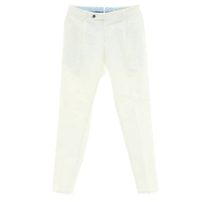 [Used] PT TORINO Stretch Cotton Casual Slacks Pants Off White [44] [Condition Rank B] ​​[Men&