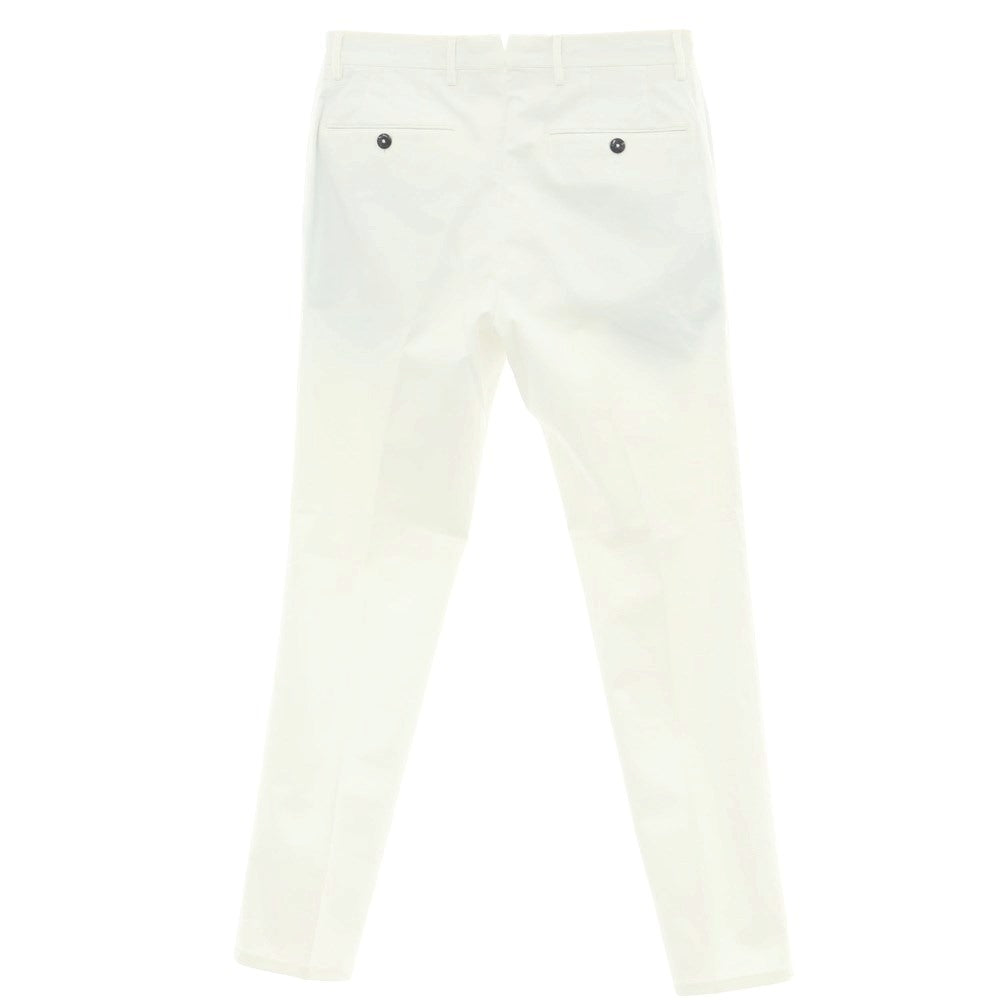 [Used] PT TORINO Stretch Cotton Casual Slacks Pants Off White [44] [Condition Rank B] ​​[Men&