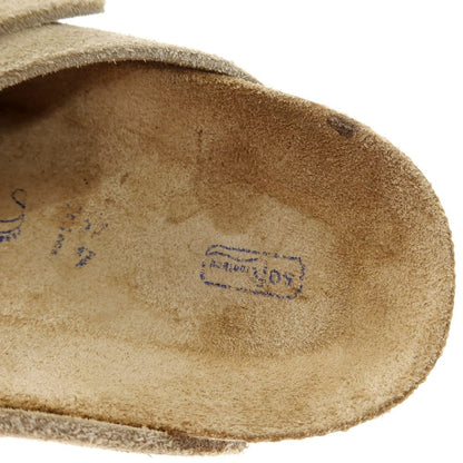 【中古】ビルケンシュトック BIRKENSTOCK ボストン スエード サンダル トープ【 41 】【 状態ランクC 】【 メンズ 】