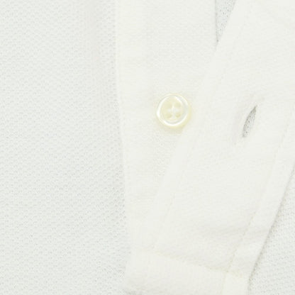 [Used] GUY ROVER Cotton Long Sleeve Polo Shirt White [Size XS] [WHT] [S/S/A/W] [Condition Rank C] [Men&