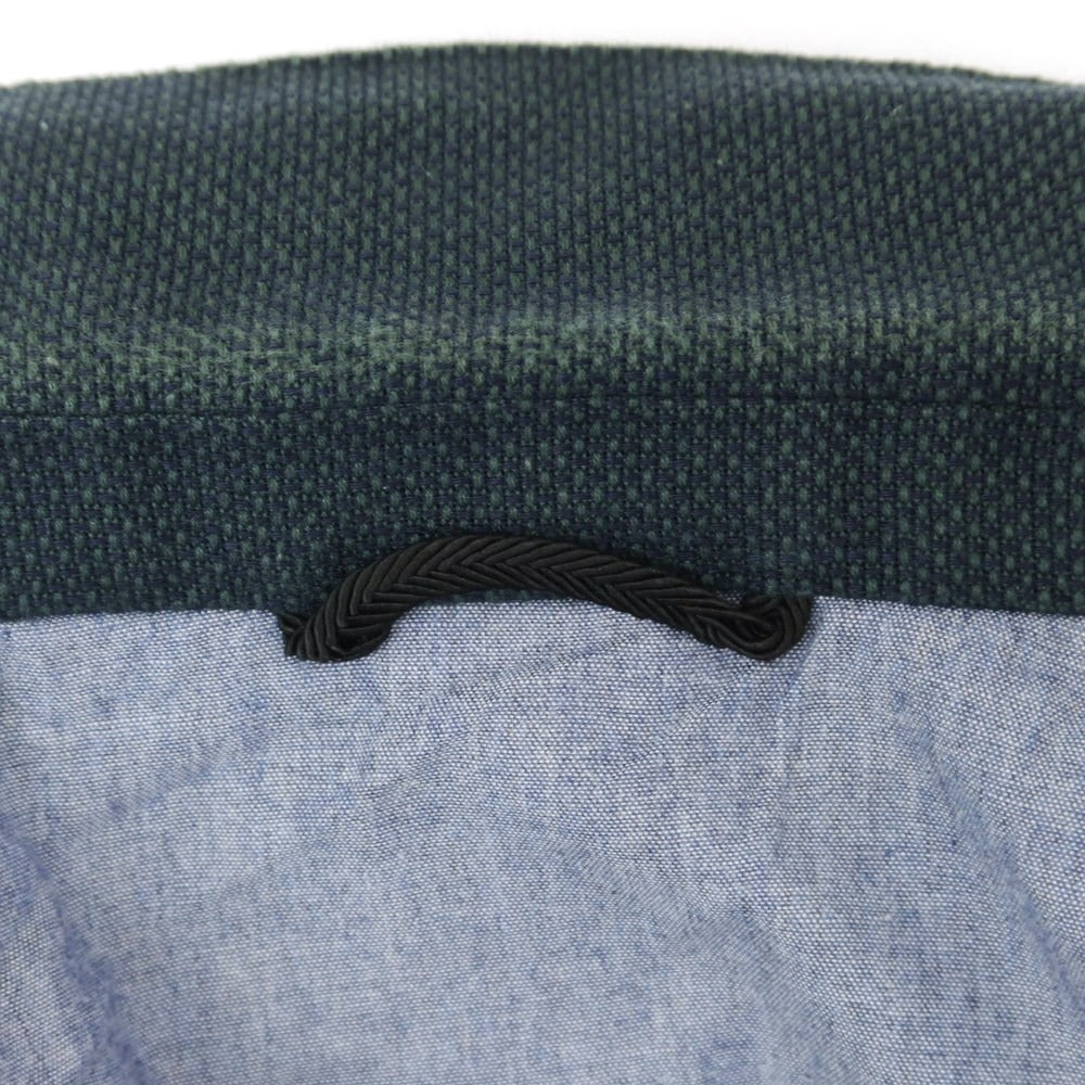 [Used] TONELLO Cotton Wool Mohair Casual Jacket Dark Green x Navy [48] [Condition Rank C] [Men&