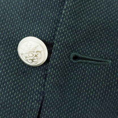 [Used] TONELLO Cotton Wool Mohair Casual Jacket Dark Green x Navy [48] [Condition Rank C] [Men&