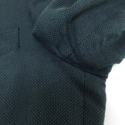 [Used] TONELLO Cotton Wool Mohair Casual Jacket Dark Green x Navy [48] [Condition Rank C] [Men&