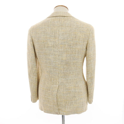 [Used] Ernesto GFB Silk Cotton Casual Jacket Beige x Yellow x White [46] [Condition Rank A] [Men&