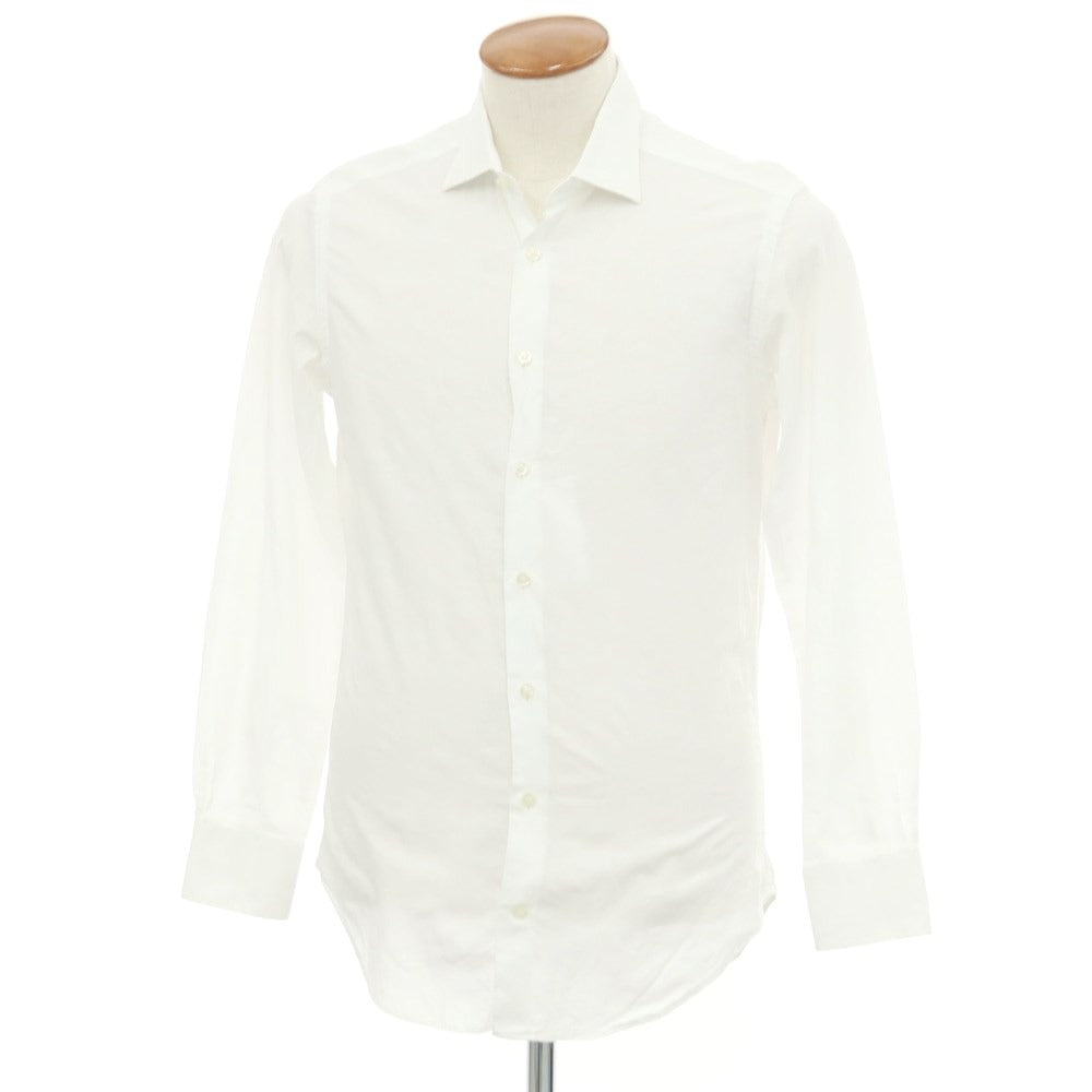 [Used] ETRO Cotton Semi-wide Collar Casual Shirt White [Size 39] [WHT] [S/S/A/W] [Condition Rank C] [Men&