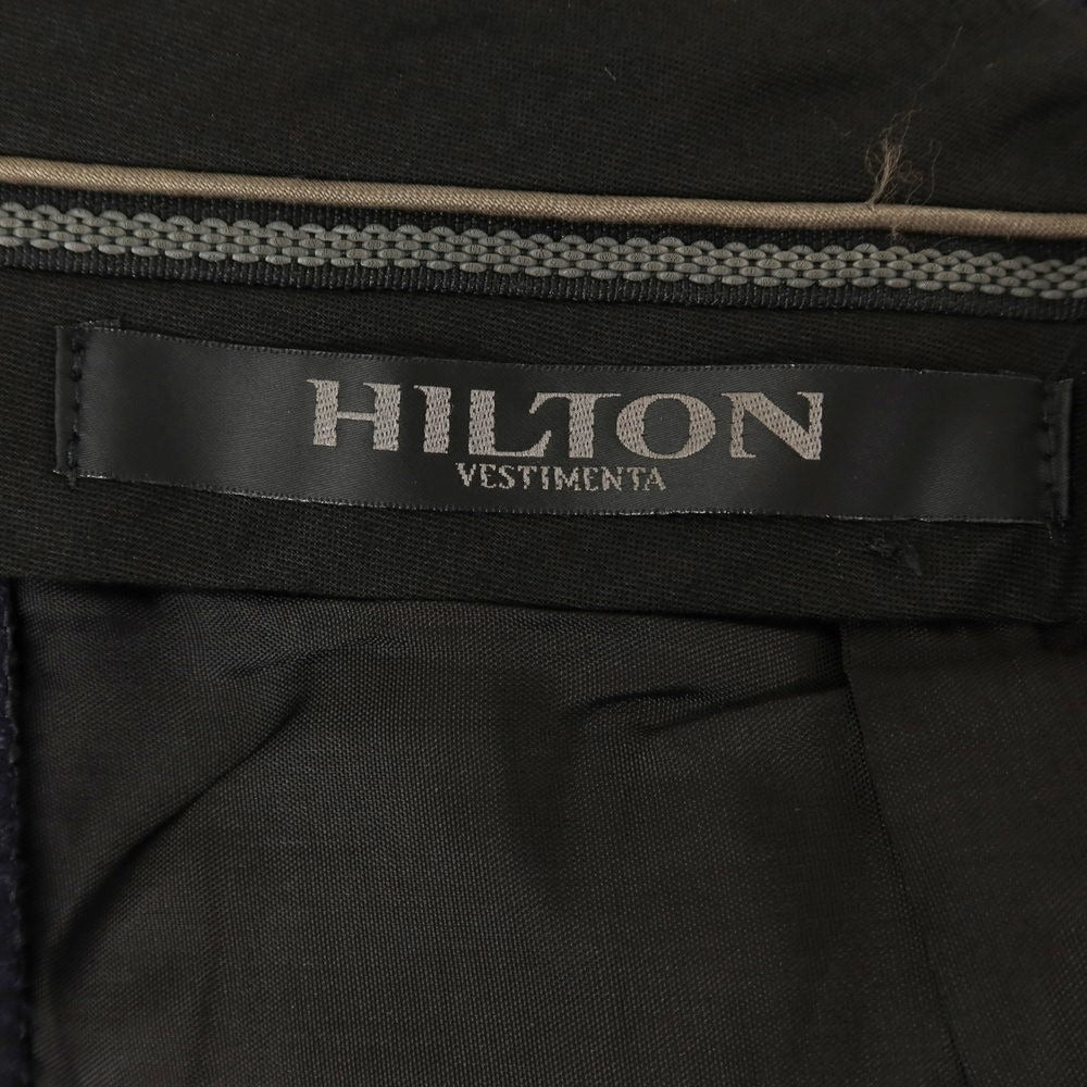 【中古】ヒルトン HILTON  ウール ドレススラックスパンツ ネイビー【サイズ44】【NVY】【A/W】【状態ランクA】【メンズ】
[CPD]