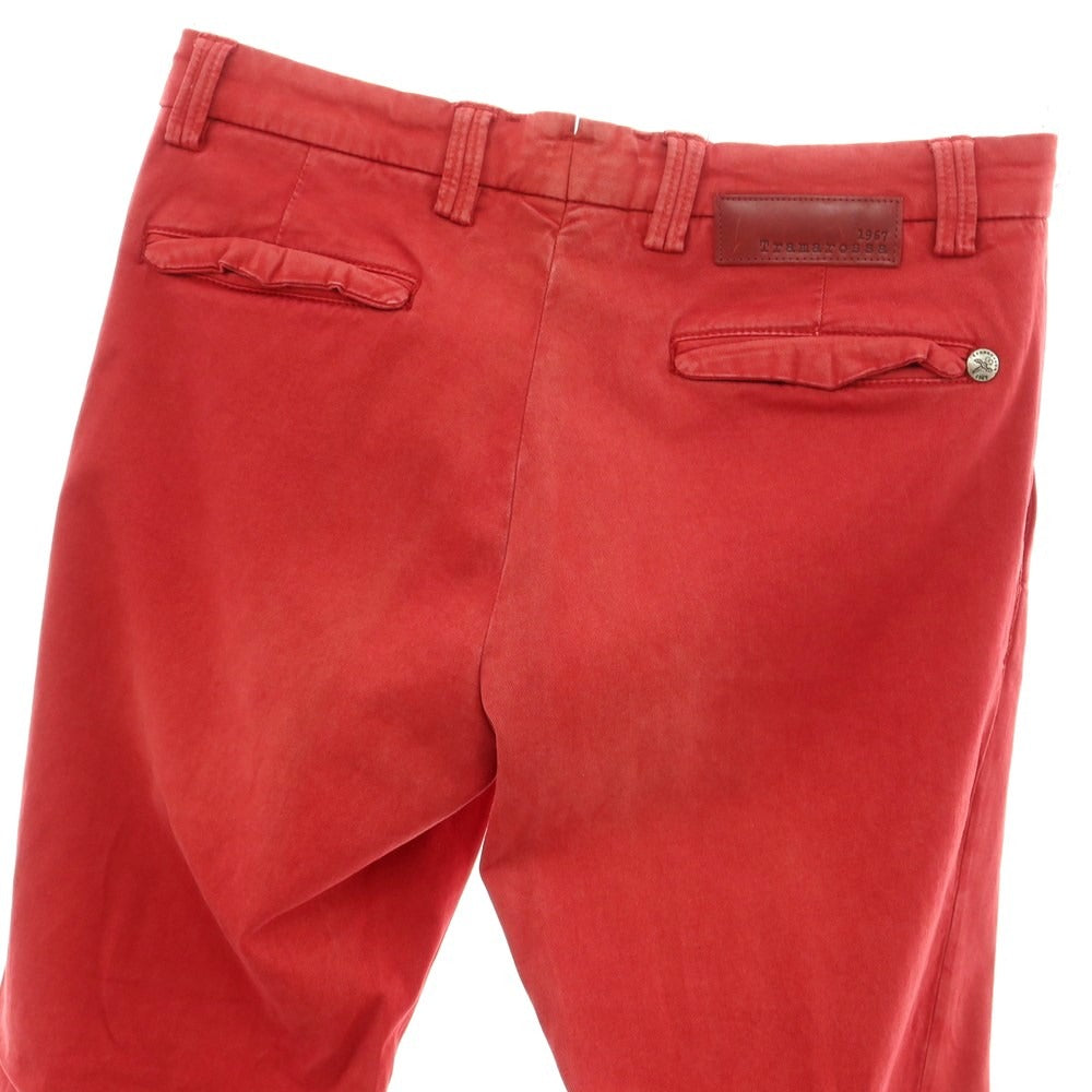 [Used] Tramarossa Stretch Cotton Casual Slacks Pants Red [30] [Condition Rank C] [Men&