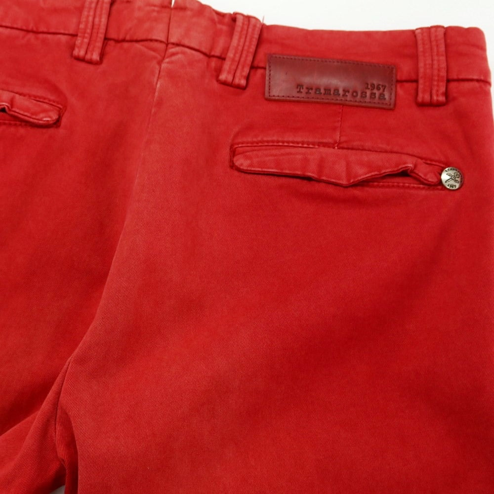 [Used] Tramarossa Stretch Cotton Casual Slacks Pants Red [30] [Condition Rank C] [Men&