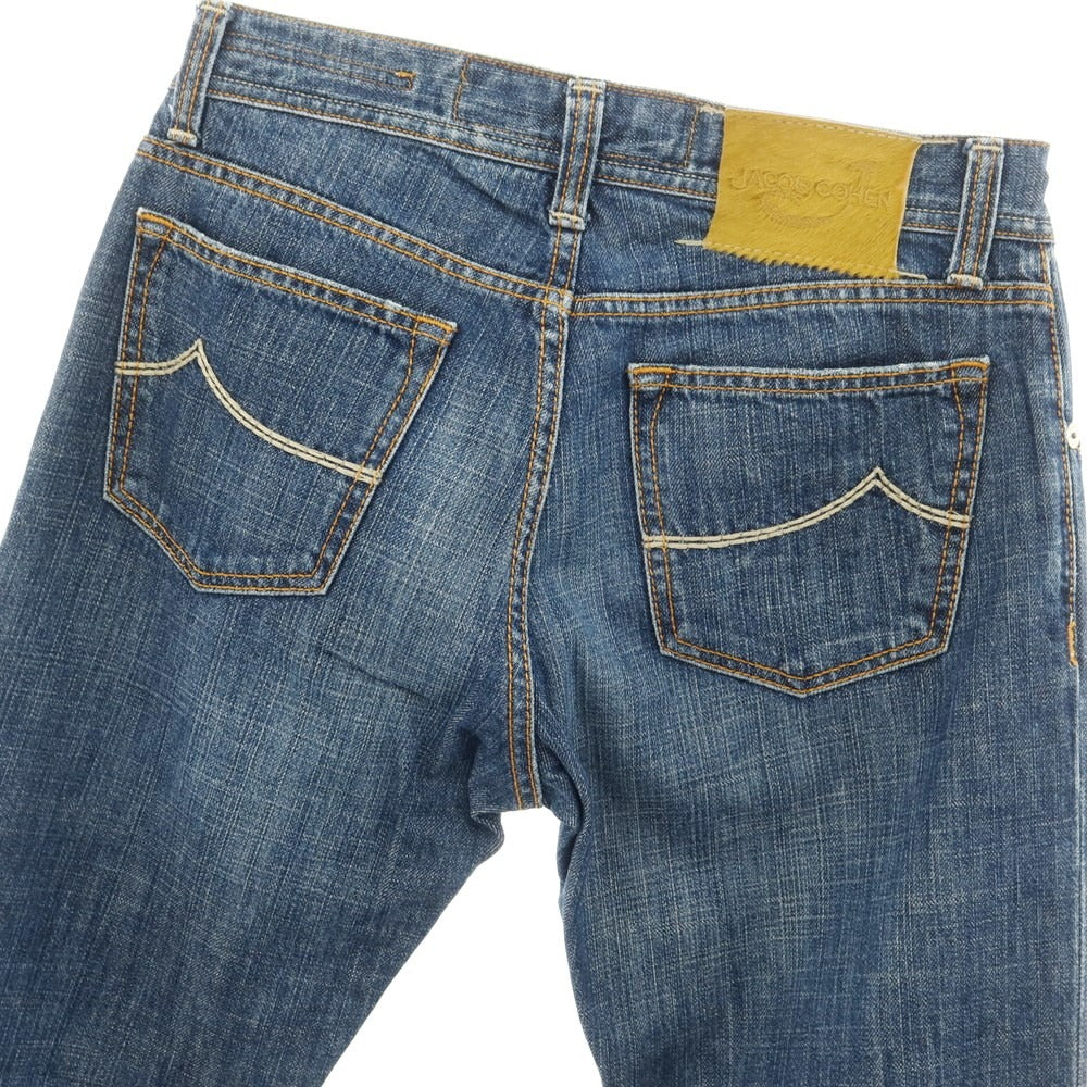 【中古】ヤコブコーエン JACOB COHEN J622 デニムパンツ ジーンズ ネイビーブルー【 30 】【 状態ランクB 】【 メンズ 】