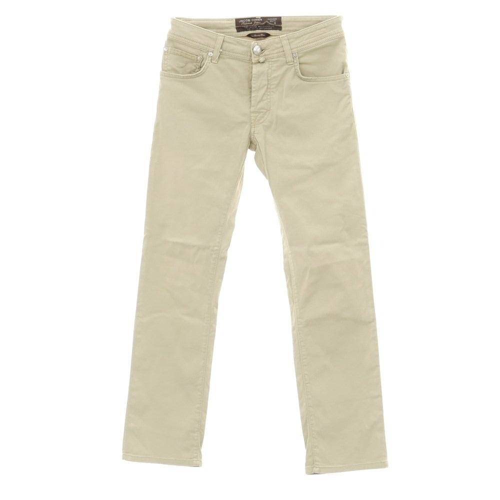 [Used] JACOB COHEN PW622 Stretch Cotton 5 Pocket Pants Beige [28] [Condition Rank B] ​​[Men&