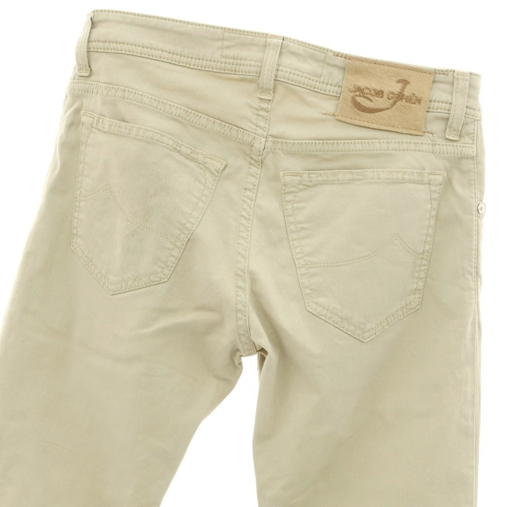 [Used] JACOB COHEN PW622 Stretch Cotton 5 Pocket Pants Beige [28] [Condition Rank B] ​​[Men&