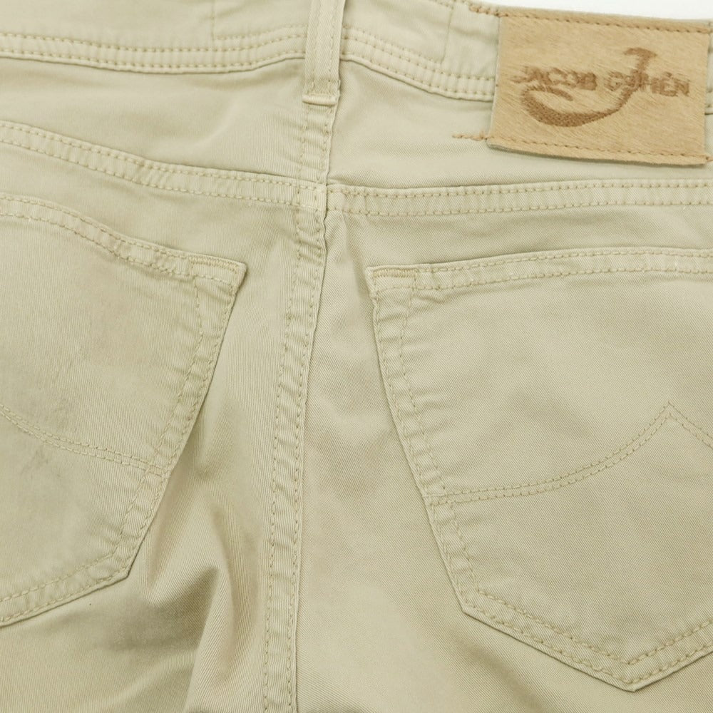 [Used] JACOB COHEN PW622 Stretch Cotton 5 Pocket Pants Beige [28] [Condition Rank B] ​​[Men&